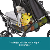 Shop Contours MaxLite Deluxe Lightweight Stroller, Graphite Gray at GoodBuy Gear