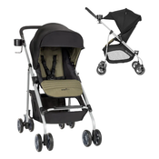 Shop Evenflo Reversi Lightweight Reversible Stroller, 2025, Leonis Green at GoodBuy Gear