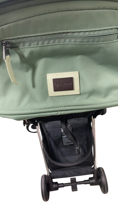 Shop Cybex Coya Stroller, 2023, Leaf Green, Chrome at GoodBuy Gear