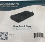 Shop Wonderfold Snack Tray, Black, W4 Flex Model at GoodBuy Gear