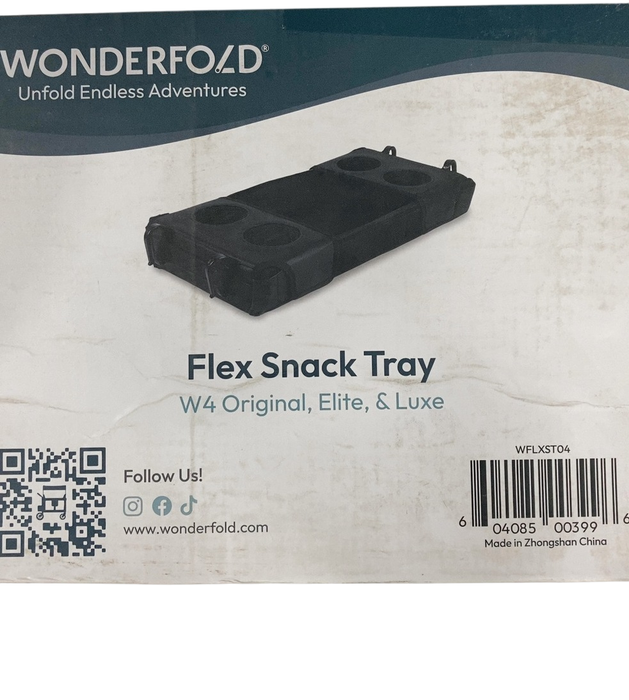 Shop Wonderfold Snack Tray, Black, W4 Flex Model at GoodBuy Gear