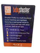 Shop Baby Shusher Firefly Baby Soother, Orange at GoodBuy Gear