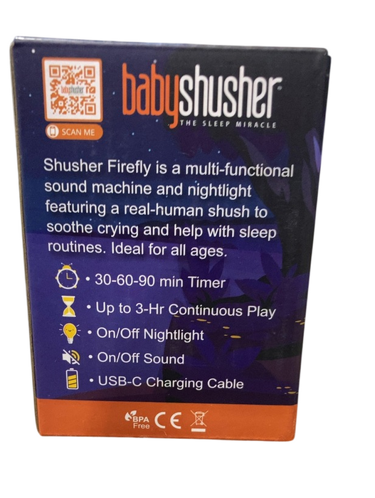 Shop Baby Shusher Firefly Baby Soother, Orange at GoodBuy Gear