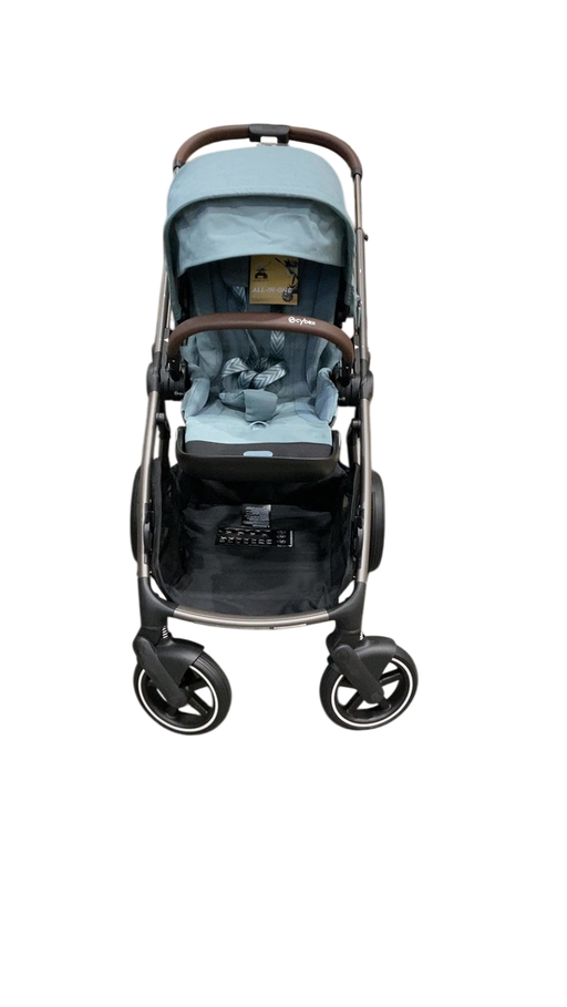 Shop Cybex Gazelle S Modular Stroller, 2024, Sky Blue, Taupe Frame at GoodBuy Gear