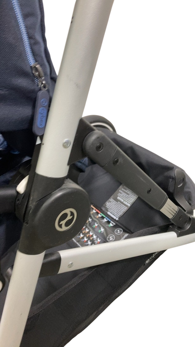 Shop Cybex Gazelle S Modular Stroller, 2024, Ocean Blue, Silver Frame at GoodBuy Gear