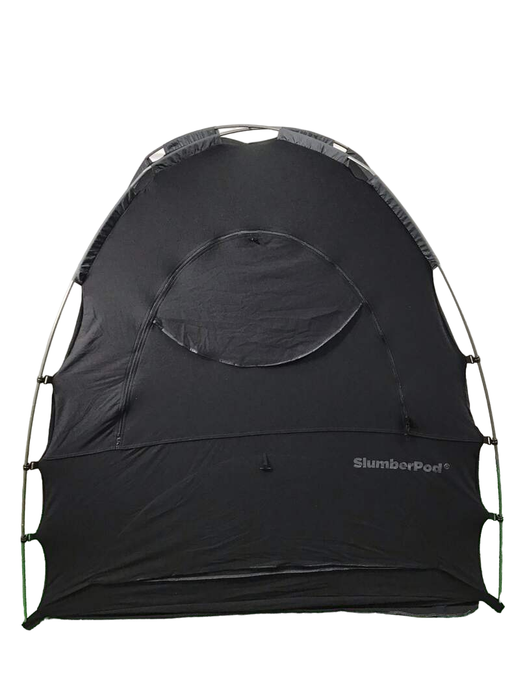 used SlumberPod 3.0 Sleep Canopy, Black with Gray Accents