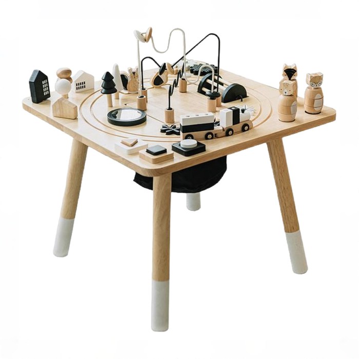 Shop Wonder and Wise Awesome Activity Table, White/Natural at GoodBuy Gear