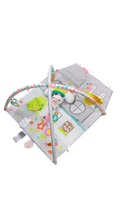 Shop Bright Starts Floors of Fun Activity Gym And Dollhouse at GoodBuy Gear
