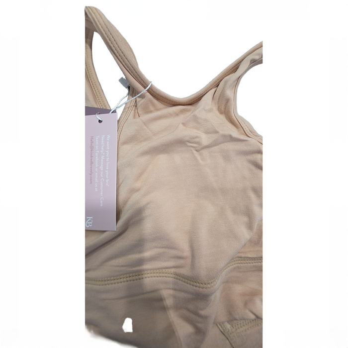 Shop DRAFT - Kindred Bravely French Terry Racerback Nursing and Sleep Bra, Beige, Large at GoodBuy Gear