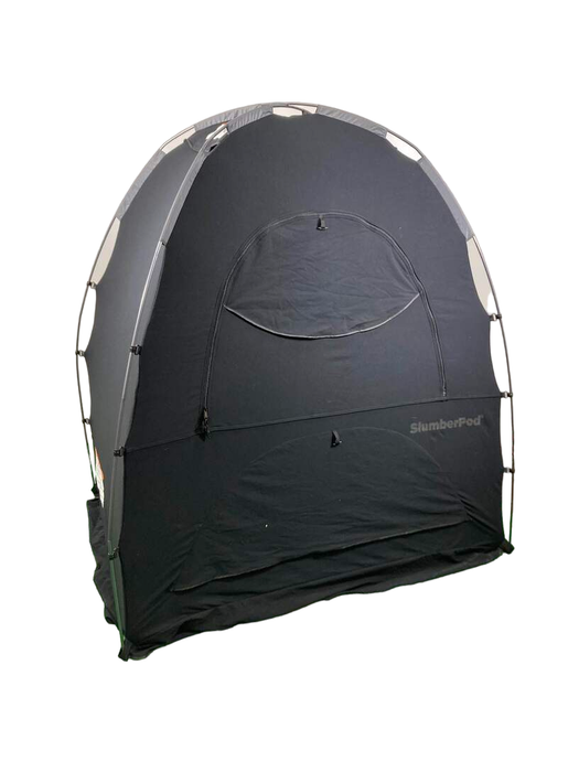 SlumberPod 3.0 Sleep Canopy, Black with Gray Accents