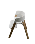 secondhand Stokke Steps Chair, White/Natural