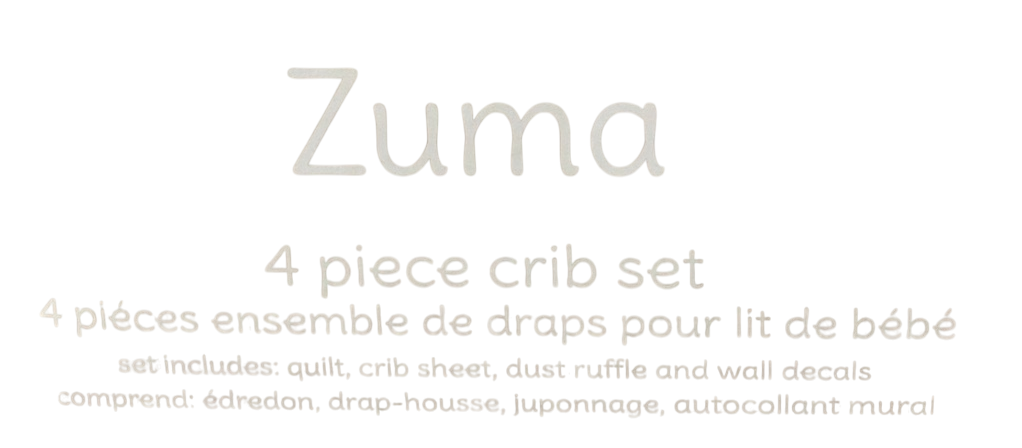 Shop Levtex Baby Four Piece Crib Bedding Set, Zuma at GoodBuy Gear