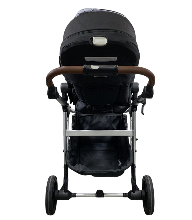Shop Mockingbird Single to Double 2.0 Stroller, 2024, Black, Silver With Penny Leather, Windowpane at GoodBuy Gear