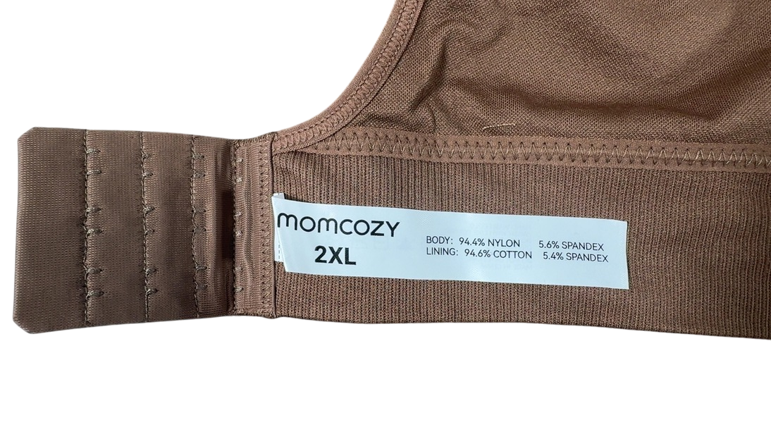 Shop Momcozy All-in-One Super Flexible Pumping Bra, Chocolate, 2X-Large at GoodBuy Gear