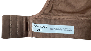Shop Momcozy All-in-One Super Flexible Pumping Bra, Chocolate, 2X-Large at GoodBuy Gear