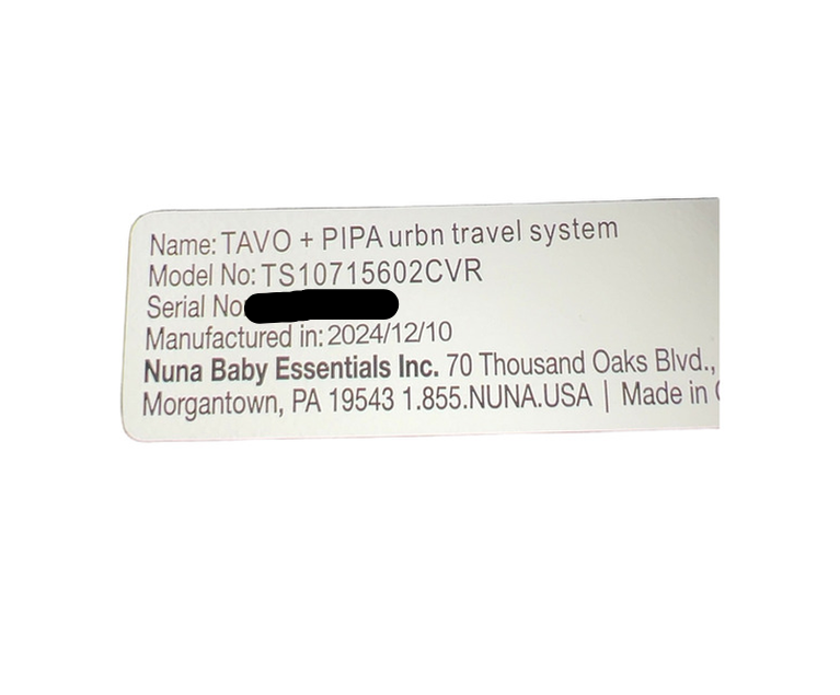 Shop Nuna Pipa Urbn Infant Car Seat, 2024, Caviar at GoodBuy Gear