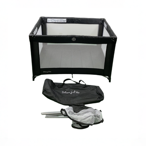 Shop Dream On Me Zazzy Portable Playard with Bassinet, Black at GoodBuy Gear