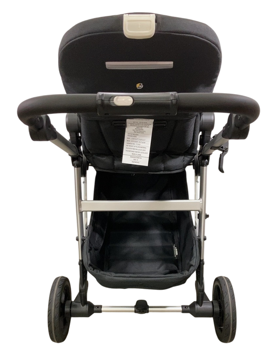 Shop Mockingbird Single to Double 2.0 Stroller, Silver With Black Leather, No Canopy, No Canopy, 2025 at GoodBuy Gear