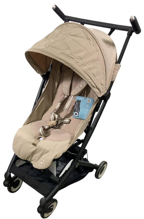 Shop Cybex Libelle 2 Compact Stroller, 2024, Almond Beige at GoodBuy Gear