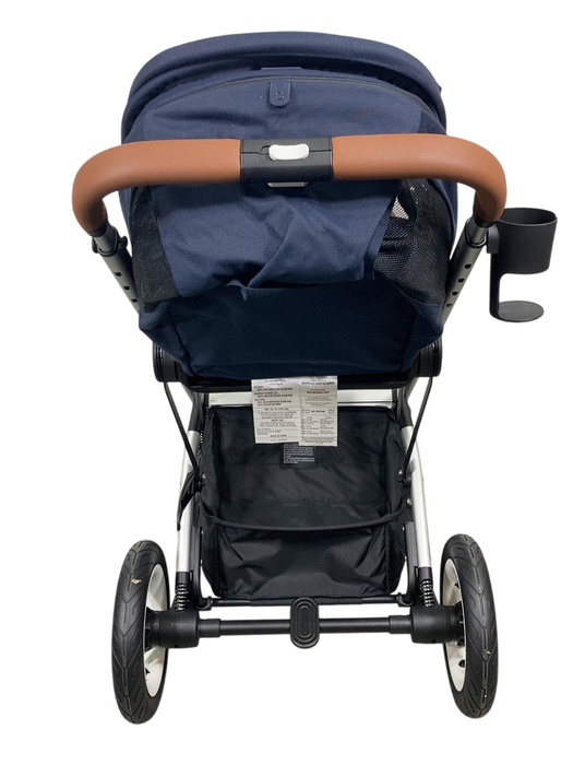 Shop Cybex Talos S Lux Stroller, 2020, Ocean Blue (Silver Frame) at GoodBuy Gear
