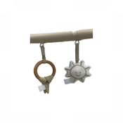 Shop Baby Delight Heirloom Aspen Wood Bouncer, Organic Oat at GoodBuy Gear
