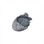 Shop DRAFT - 7 A.M. Enfant Pookie Poncho, Heather grey at GoodBuy Gear