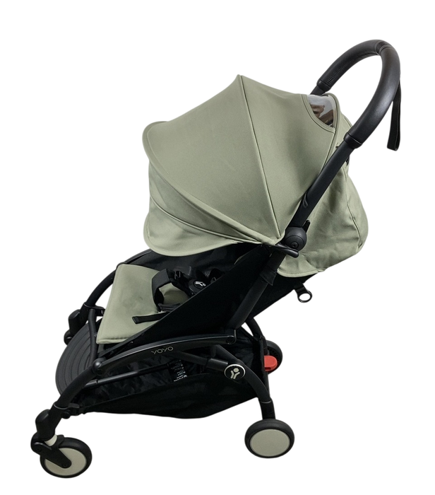 Shop Stokke YOYO3 Complete Stroller, 2024, Black, Olive at GoodBuy Gear