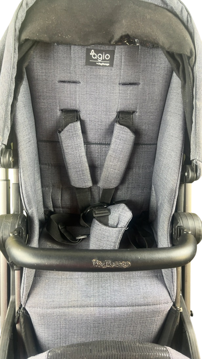 Shop Peg Perego Agio Z4 Double Stroller, 2022, Agio Mirage Blue at GoodBuy Gear