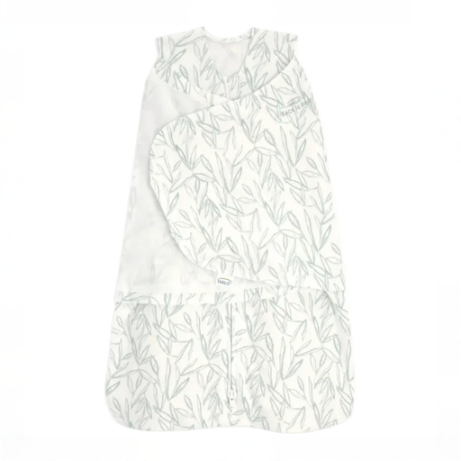 Shop Halo SleepSack Swaddle, Green Leaves, Newborn at GoodBuy Gear