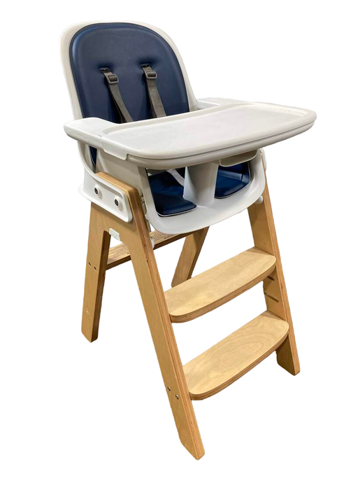 used OXO Tot Sprout High Chair, Navy/Birch