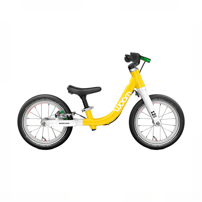 Shop Woom GO 1 Balance Bike, Vibrant yellow at GoodBuy Gear
