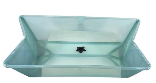 Shop Stokke Flexi Bath Foldable Baby Bathtub, Soft Mint, XLarge at GoodBuy Gear