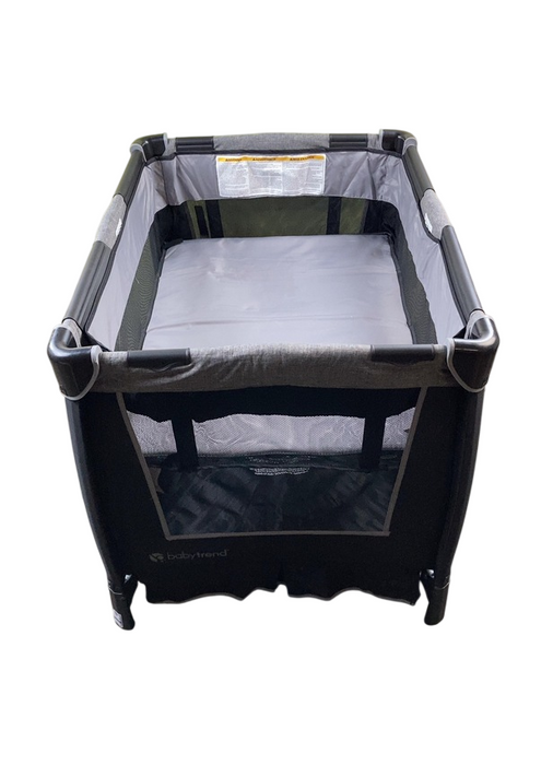 Shop Baby Trend Retreat Twins Nursery Center, Quarry at GoodBuy Gear