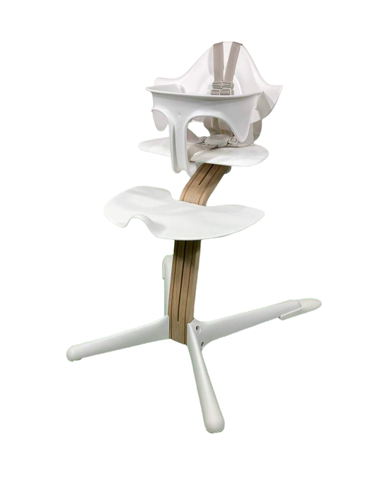 Shop Stokke Nomi High Chair, White/Natural at GoodBuy Gear