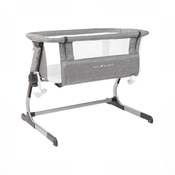 Shop Baby Delight Beside Me Dreamer Bassinet & Bedside Sleeper, Charcoal Tweed at GoodBuy Gear