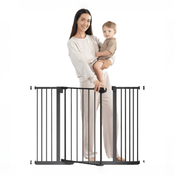 Shop Comfy Cubs Baby Safety Gate with 3 Extensions, Black at GoodBuy Gear