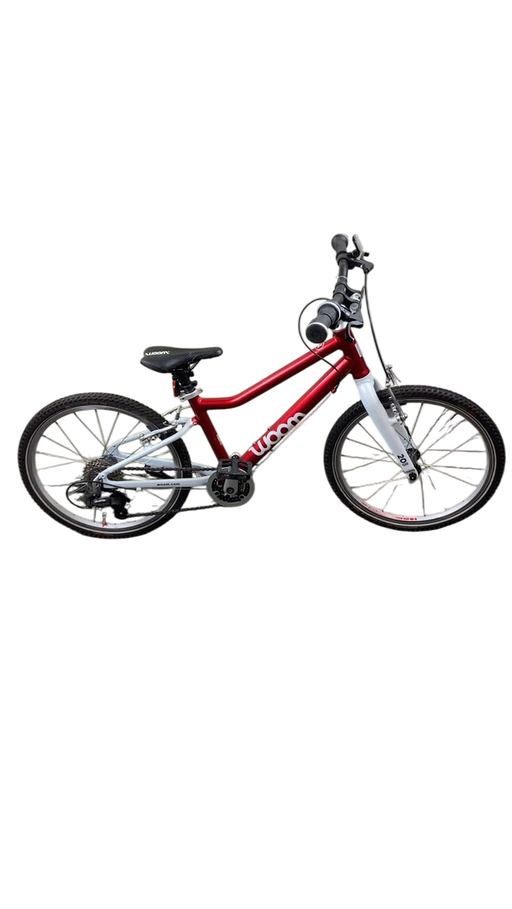Shop Woom 4 Bike 20", Anniversary Red Limited Edition at GoodBuy Gear