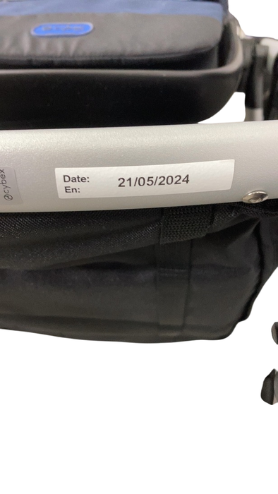 Shop Cybex Gazelle S Modular Stroller, 2024, Ocean Blue, Silver Frame at GoodBuy Gear