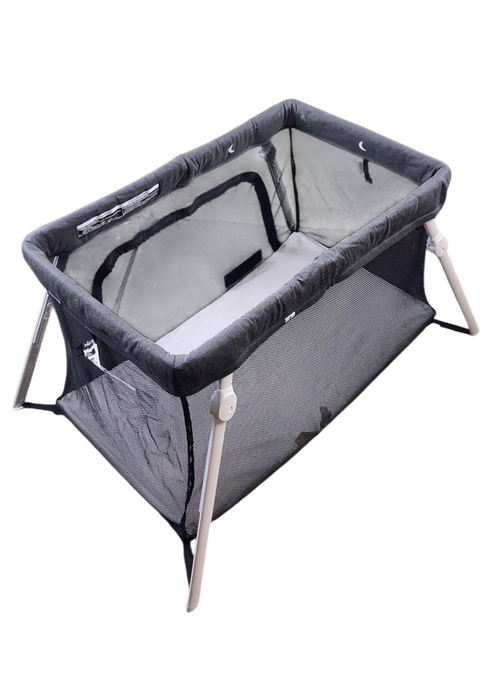 Shop Guava Family Lotus Travel Crib, Grey at GoodBuy Gear