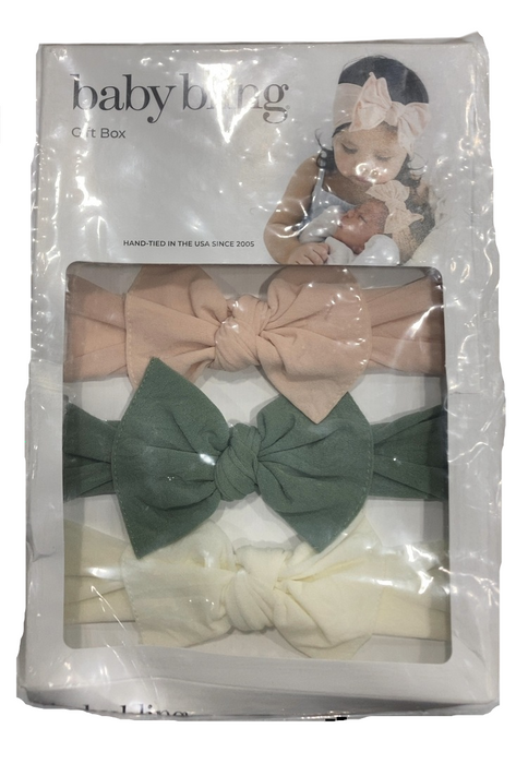 Shop Baby Bling The Knot Box, Petal/Sage/Ivory at GoodBuy Gear