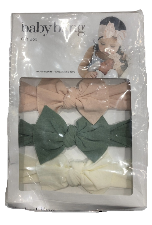Shop Baby Bling The Knot Box, Petal/Sage/Ivory at GoodBuy Gear