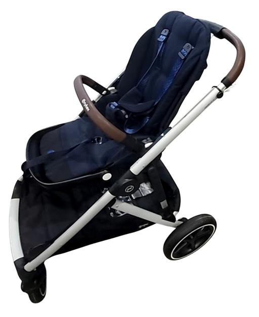 Shop Cybex Gazelle S Modular Stroller, 2024, Ocean Blue, Silver Frame at GoodBuy Gear