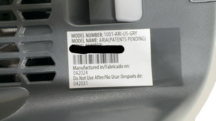 Shop UPPAbaby Aria Infant Car Seat, 2024, Greyson at GoodBuy Gear