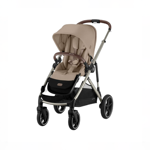 Shop Cybex Gazelle S Modular Stroller, 2026, Almond Beige, Taupe Frame at GoodBuy Gear