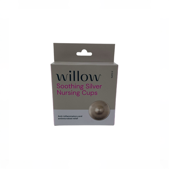 Shop Willow Soothing Silver Nursing Cups, Silver at GoodBuy Gear