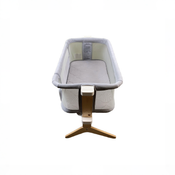 Shop Newton Bassinet And Bedside Sleeper, Grey/Birch at GoodBuy Gear