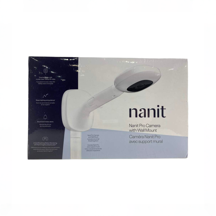 Shop Nanit Pro HD Baby Monitor with Wall Mount, White at GoodBuy Gear