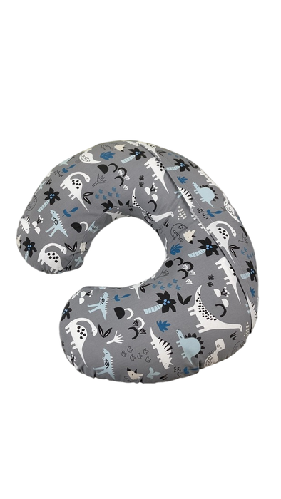 Shop Boppy Nursing and Infant Support Pillow, Grey Dinosaurs at GoodBuy Gear