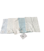 secondhand Burt's Bees Baby Burp Cloths, 5-Pack