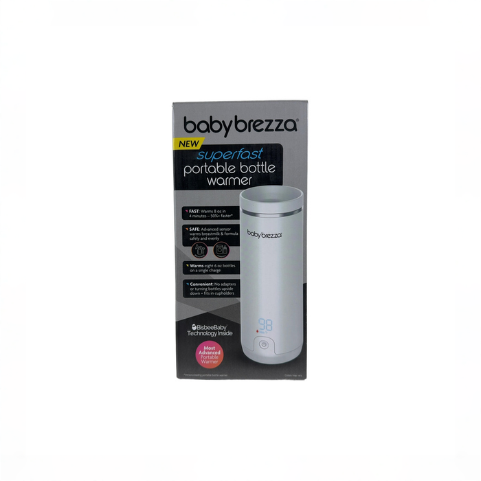 Shop Baby Brezza Super Fast Portable Bottle Warmer, White at GoodBuy Gear